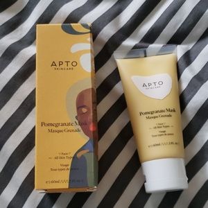 New in box Apto skincare pomegranate mask